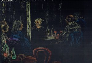Audience in London club by Vincent Alexander Booth