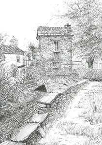 Bridge House Ambleside, 2019 by Vincent Alexander Booth