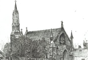 Church at Stonehaven, Scotland, 2007 by Vincent Alexander Booth