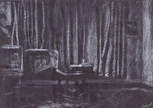 Curtains by Candle Light by Vincent Alexander Booth