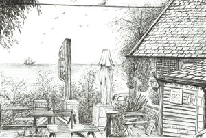 Inn on the Isle of Wight by Vincent Alexander Booth
