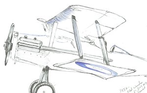 SE5-A at Old Warden by Vincent Alexander Booth