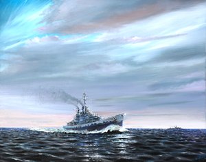 USS Atlanta Patrols Guardalcanal 1942