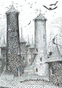 Page 9, The Castle in the Forest of Findhorn