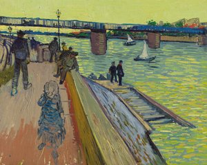 The Bridge of Trinquetaille, 1888 by Vincent van Gogh