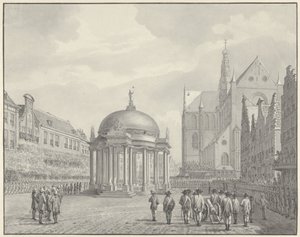 The Swearing-in of the Government Regulation at the Grote Markt in Haarlem, September 5, 1787