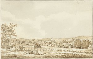 Military Camp on the Dry Hill in Overveen, September 19, 1787