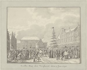 Revolution in Haarlem, January 19, 1795 (First Day of Freedom, January 19, 1791)