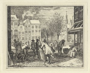 Men Working in a Street