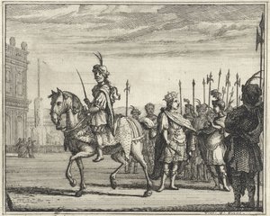 Servant on Horseback and King on Foot