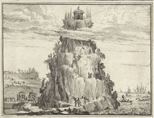 Temple of Wisdom on a Rock