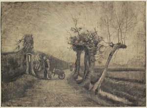 Road behind the Parsonage Garden in Nuenen