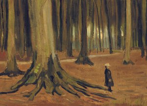 A Girl in a Wood, 1882