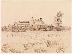 A Tile Factory, 1888 by Vincent van Gogh
