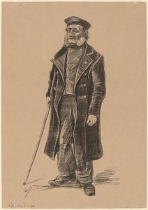 Poorhouse Resident, Standing