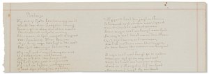 Autograph Manuscript, Transcriptions of Biblical Texts in Dutch by Vincent van Gogh