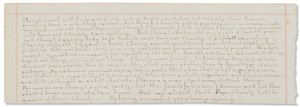 Autograph Manuscript, Transcriptions of Biblical Texts in English by Vincent van Gogh