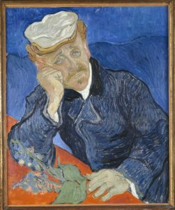 Portrait of Doctor Gachet with Foxglove Branch
