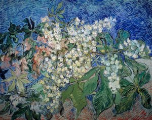 Blooming Chestnut Branches by Vincent van Gogh