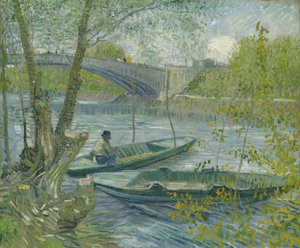 Fishing in Spring, the Pont de Clichy