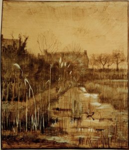 Ditch by Vincent van Gogh