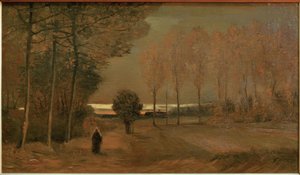 Autumn Landscape at Evening by Vincent van Gogh