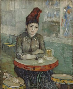 In the Café. Agostina Segatori in Le Tambourin by Vincent van Gogh