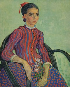 La Mousmé by Vincent van Gogh