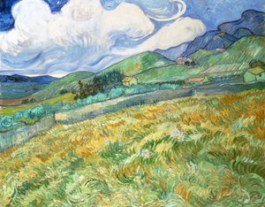 Landscape from Saint-Remy by Vincent van Gogh
