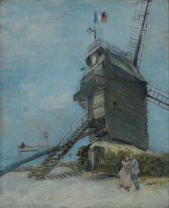 Le Moulin de la Galette, Montmartre, Paris by Vincent van Gogh
