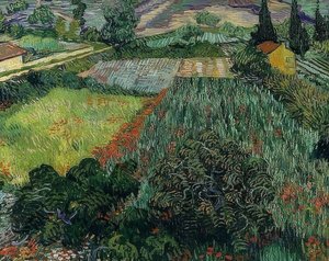 Poppy Field by Vincent van Gogh