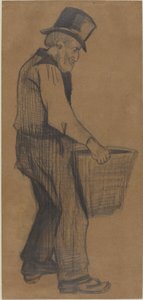 Old Man Carrying a Bucket by Vincent van Gogh