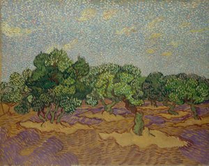 Olive Trees, 1889 by Vincent van Gogh