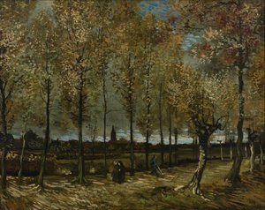 Poplars near Nuenen by Vincent van Gogh