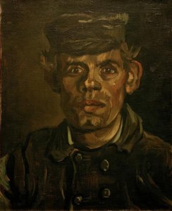 Portrait of a Young Farmer with Cap