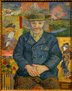 Portrait of Father Tanguy by Vincent van Gogh