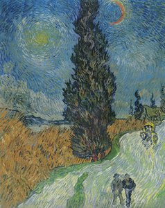 Road with Cypresses