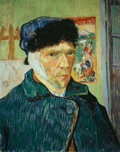 Self-Portrait with Bandaged Ear by Vincent van Gogh