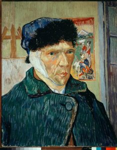 Self-Portrait with Bandaged Ear by Vincent van Gogh