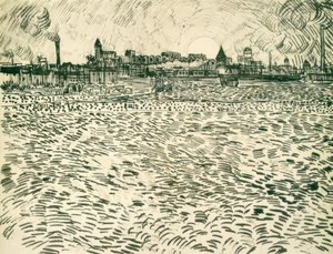 Summer Evening at Arles by Vincent van Gogh