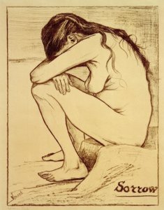 Sorrow by Vincent van Gogh