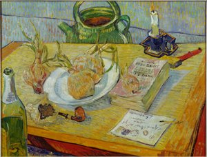 Still Life with Drawing Board, Pipe, Onions, and Sealing Wax