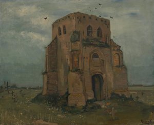 The Old Church Tower at Nuenen by Vincent van Gogh