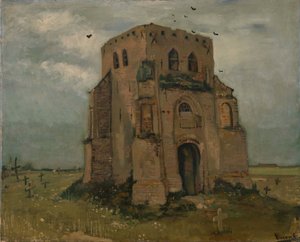The Old Church Tower at Nuenen (The Peasants