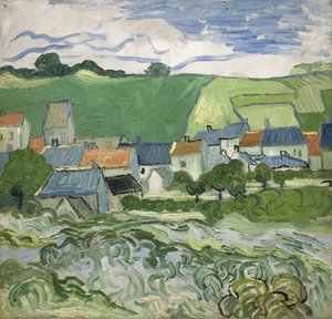 View of Auvers by Vincent van Gogh