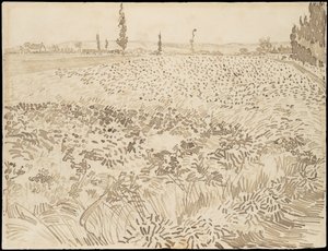 Wheat Field by Vincent van Gogh