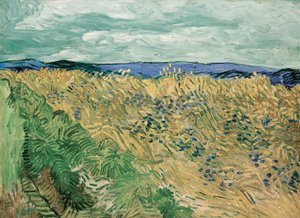 Wheatfield with Cornflowers