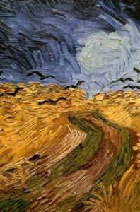 Wheatfield with Crows (detail), 1890