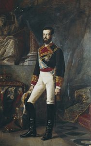 Portrait of Amedeo I King of Spain
