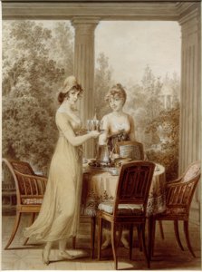 Two Ladies in the Pavilion